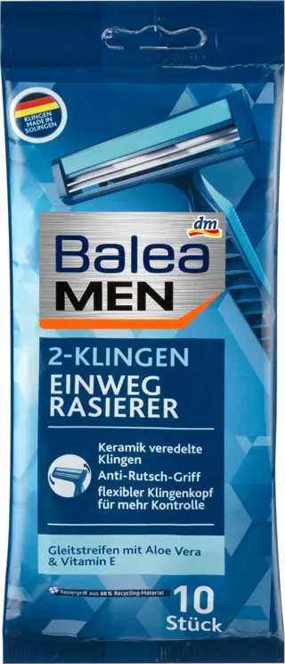 Balea MEN jed.brijač./dupl.ošt. 10kom