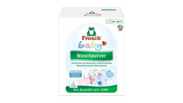 Frosch baby prašk.detergent 1,452kg/22pr Frosch baby