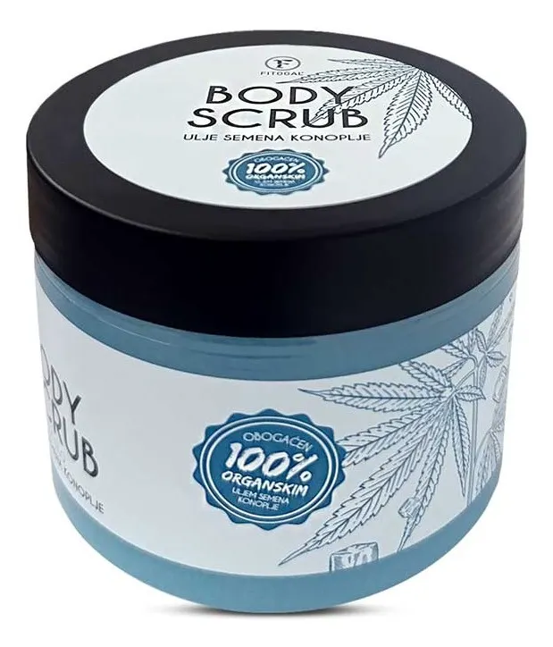 KREMA BODY SCRUB SA ULJEM SEMENA KONOPLJA 300 ML FITOGAL FITOGAL