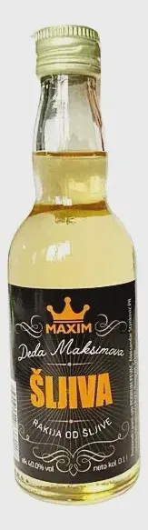 RAKIJA ŠLJIVA 0.1L MAXIM MAXIM