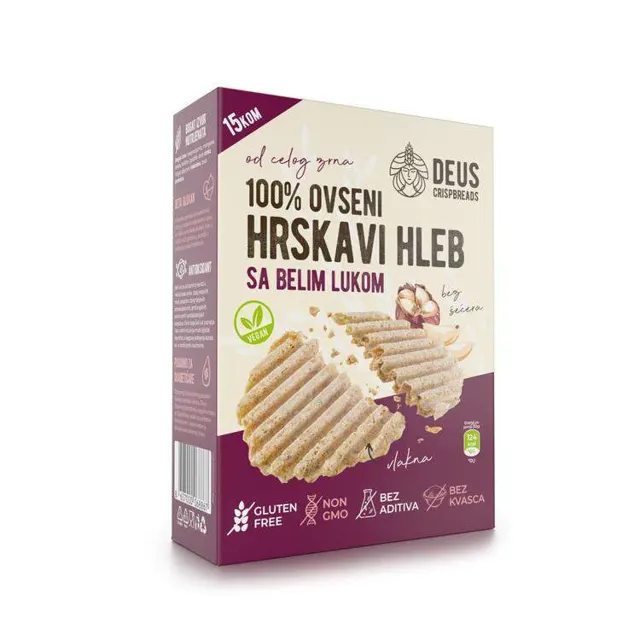 HLEB OVSENI DEUS 150G BELI LUK DEUS