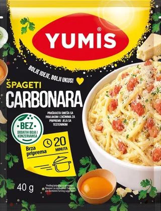 SOS ZA SPAGETE CARBONARE 40gr