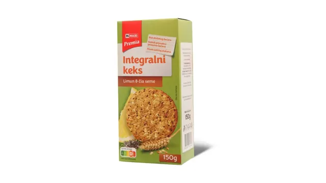 Integralni keks limun cia Maxi 150g Maxi