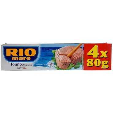 Tunjevina u sopst.soku Rio Mare 4x80g Rio Mare