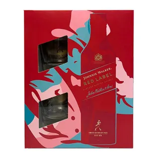 Whisky Johnnie Walker Red pokl.set 0,7l