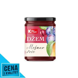 DŽEM OD VOĆNE MEŠAVINE 360G K PLUS