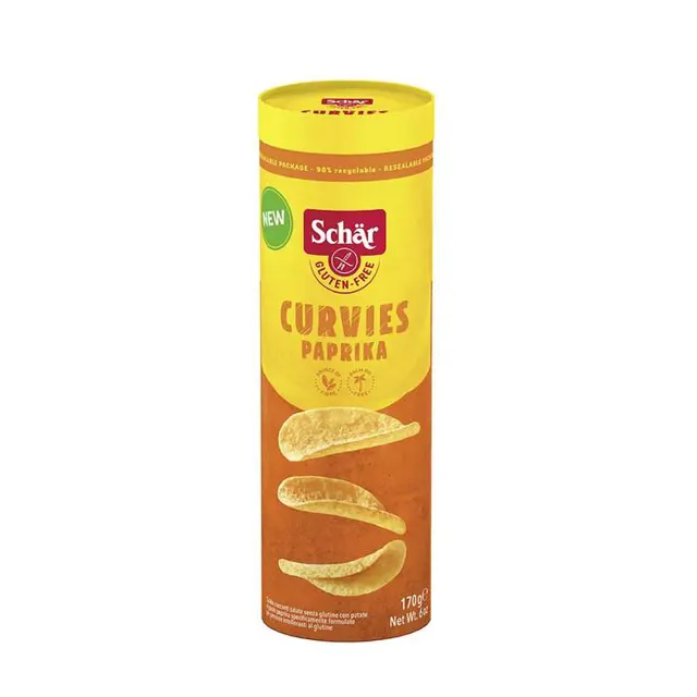 Kromp.cips ukus papr/bez glut.Schar 170g Schar