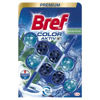 WC osvez.Bref Blue Act.Eucalipt.2x50g