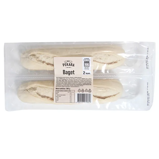 Baget Maxi 2x150g Maxi pekara pakovani proizovd