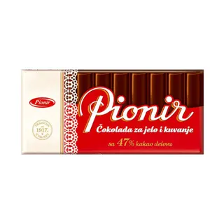 Cokolada za jelo i kuvanje Pionir 200g