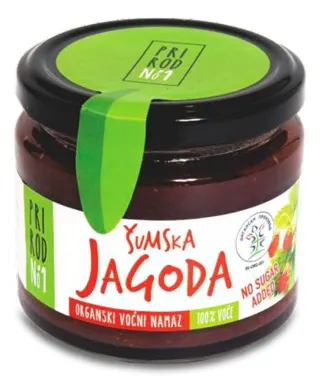 NAMAZ ORGANSKI ŠUMSKA JAGODA PRIRODNo1 200G