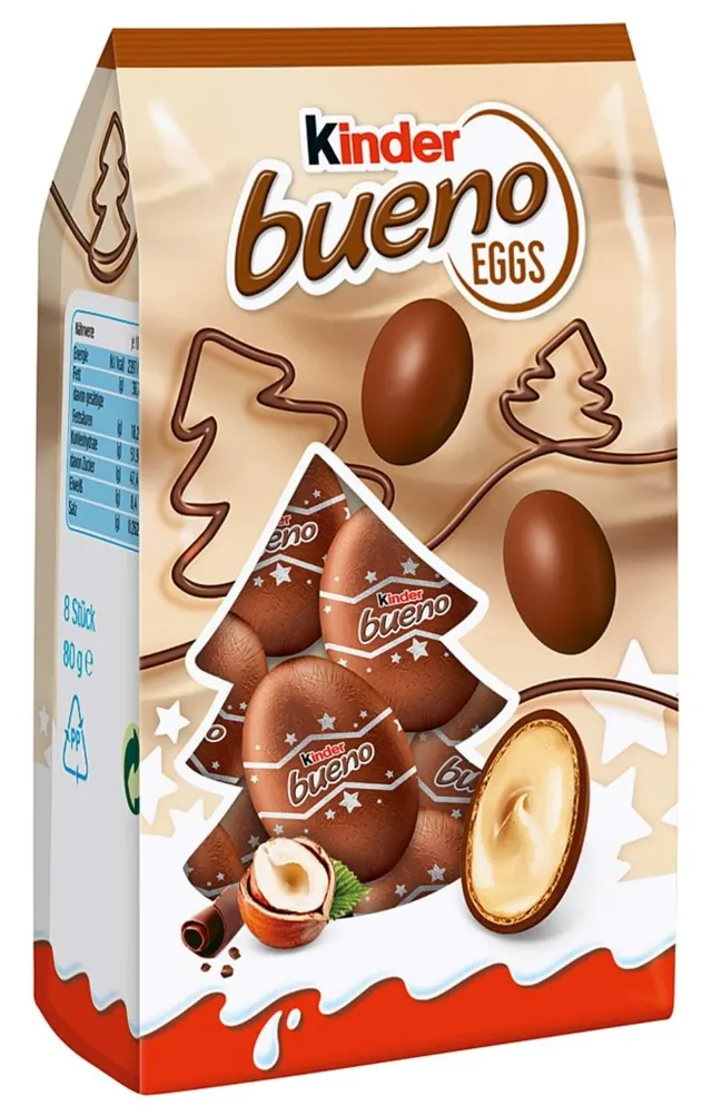 KINDER BUENO EGGS T8X21 80 g KINDER