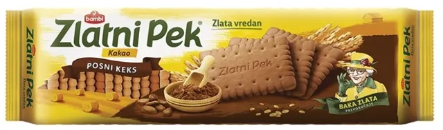 keks zlatni pek kakao 250gr bambi banat ad ZLATNI PEK