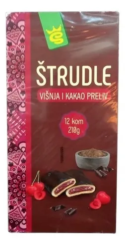 STRUDLA SA KAKAO PRELIVOM 210 GR SO TASTY