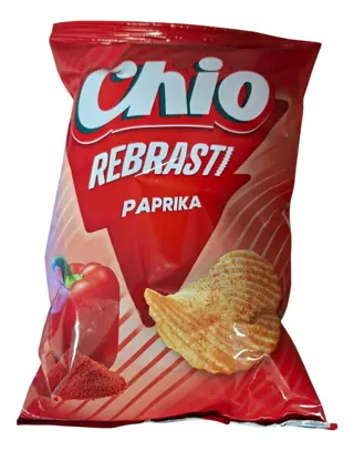 Chio Chips rebrasti paprika 80g #24 Intersnack