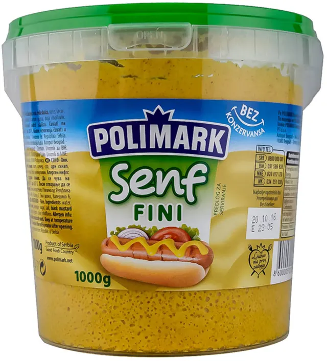 Polimark senf Fini kanta 1000g Polimark