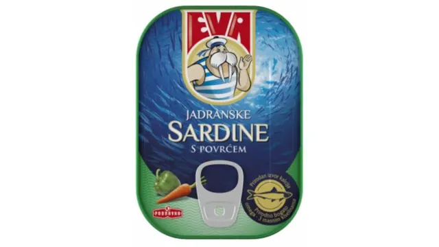 sardina eva s povrem 100g podravka EVA
