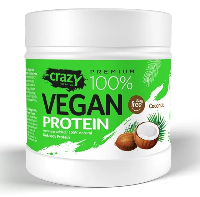 PROTEIN VEGAN KOKOS CRAZY 300G CRAZY