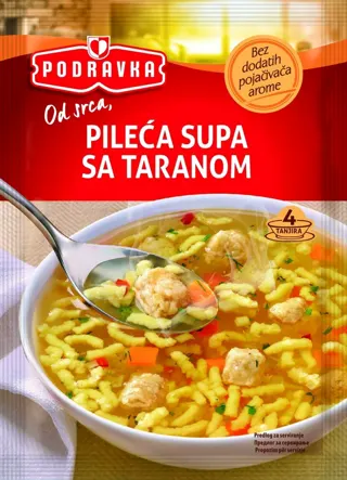 SUPA PILEĆA S TARANOM 65GR PODRAVKA