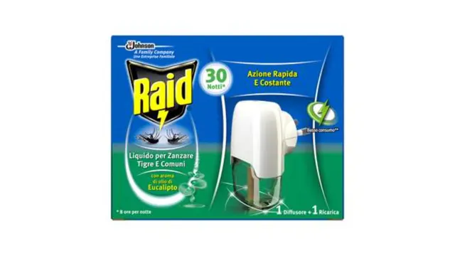 Raid el.aparat za let. insekte Euca.+teč 21 ml Raid