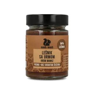 krem namaz lesnik sa urmom bez dod.secera 300g nut