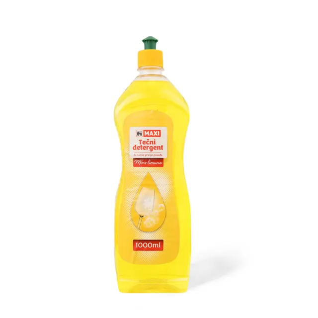 Tecni deterdzent za sudove limun Maxi 1l Maxi
