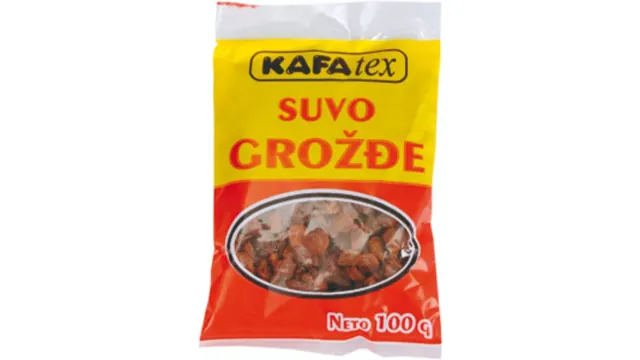 SUVO GROZDJE 100gr KAFATEX KAFATEX