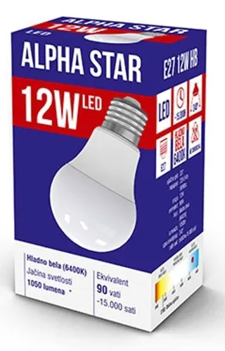 Sijalica LED ALPHA STAR E27 15W 4000k 10