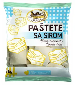 PASTETE SA SIROM EKONOMIK 1kg MARA