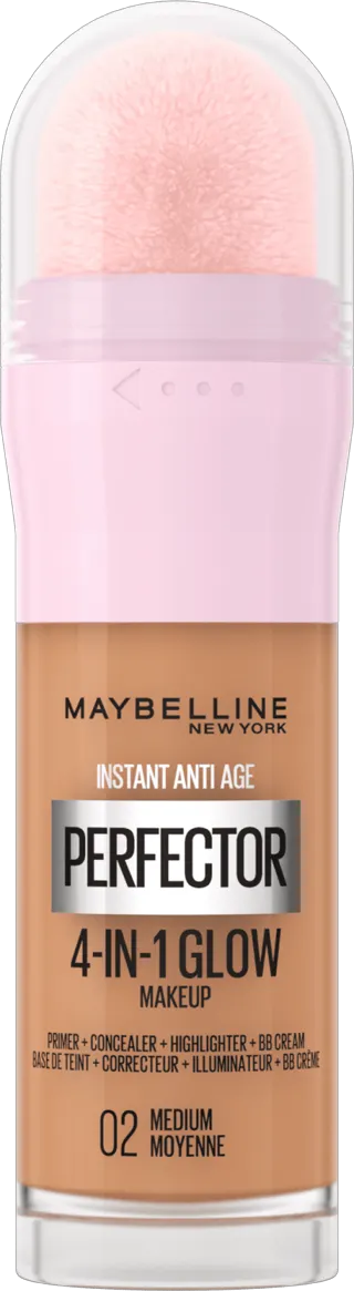 MAYBELLINE PERF. 4in1 GLOW teč.puder 02