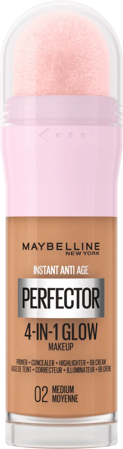 MAYBELLINE PERF. 4in1 GLOW teč.puder 02 MAYBELLINE NEW YORK