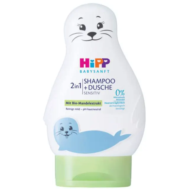 Hipp šampon i gel za tuš. foka 200ml HIPP BABYSANFT