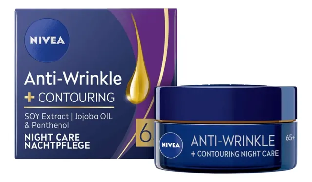 NIVEA ANTI-WRINKLE 65+noćna krema 50ml NIVEA
