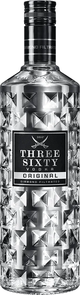 VODKA THREE SIXTY ORIGINAL 0.7L BORZOI