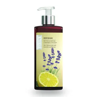 BIOBAZA tuš/gel 3u1 lavanda&limun 400ml