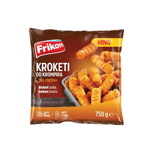 Kroketi od krompira 750g Frikom
