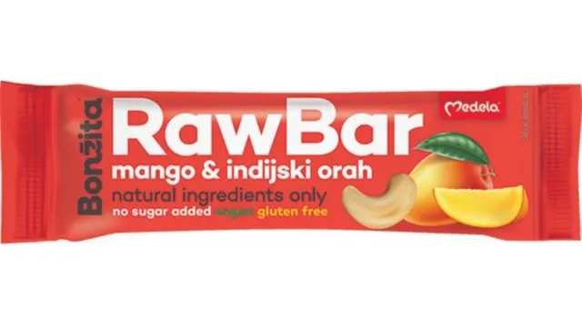 Raw bar mango&indijski orah Bonzita 50g Medela