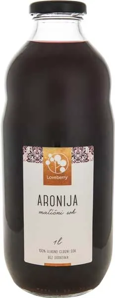 SOK LOVEBERRY ARONIJA 1L STAKLO Loveberry