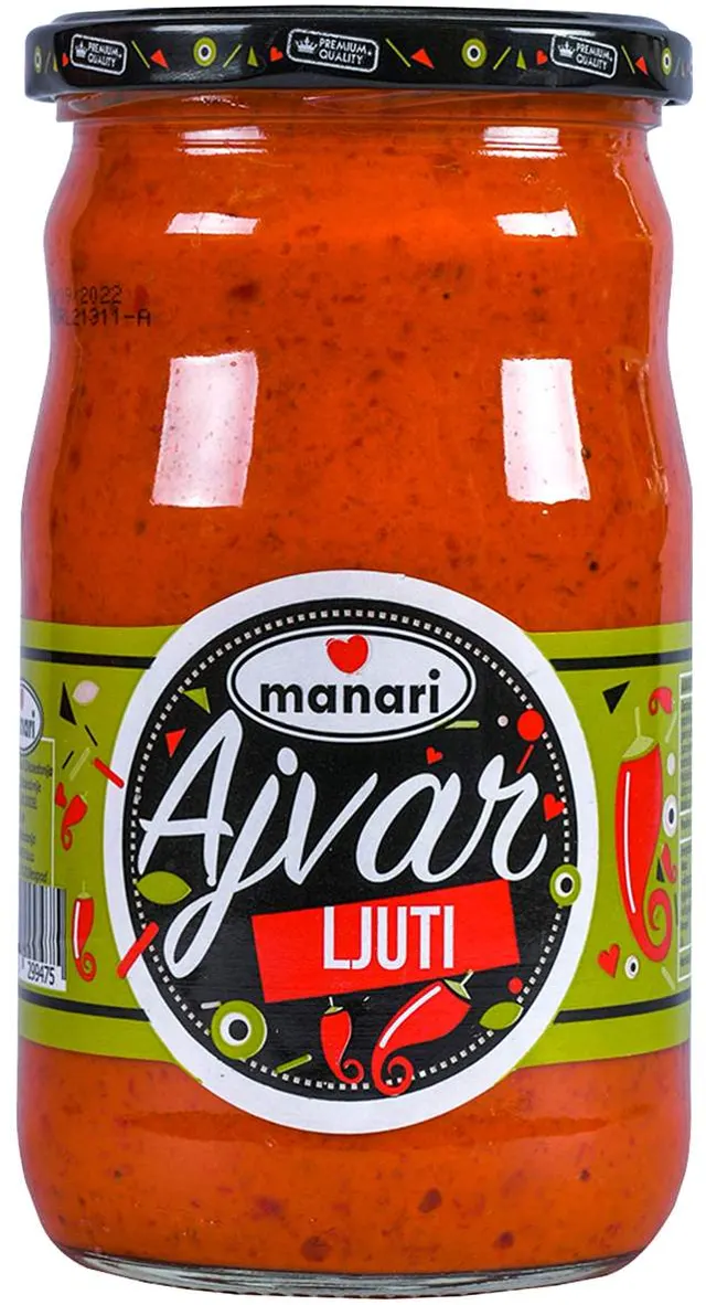 AJVAR LJUTI 680 GR MANARI MANARI