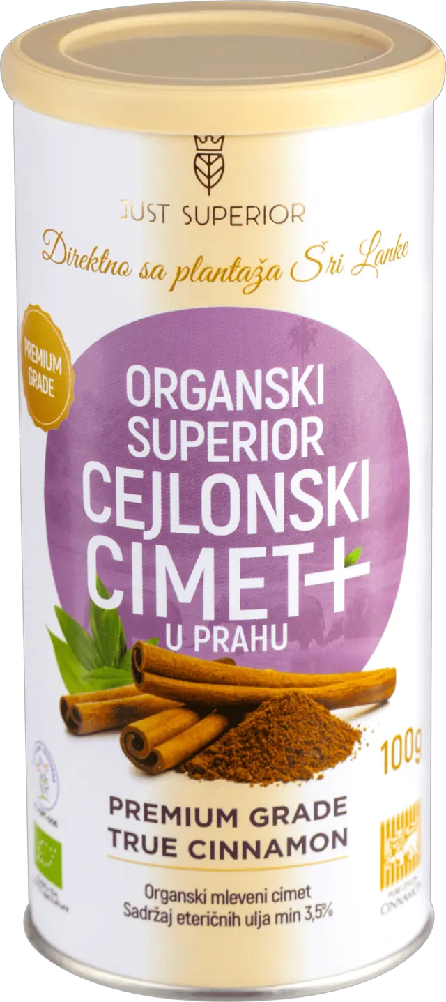 JUST SUPERIOR ORG. CEJLONSKI CIMET 100 g JUST SUPERIOR