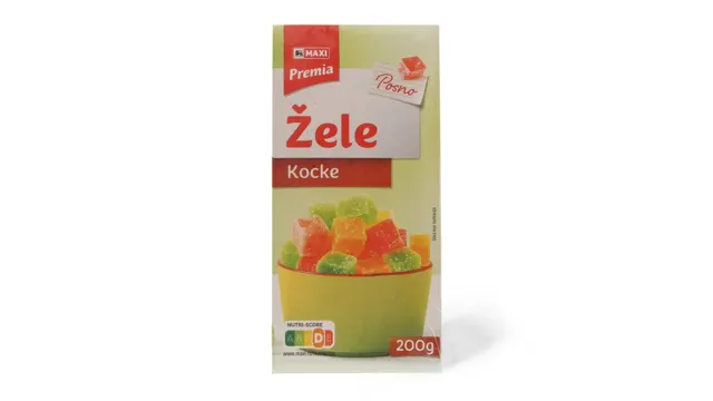 Zele kocka Maxi 200g Maxi