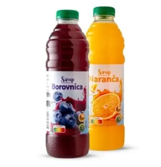 Voćni sirup borovnica MK6 1l