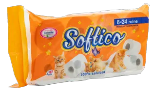 Toalet papir 8/1 Softico 3sl Camelia 9