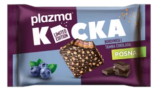 KEKS PLAZMA KOCKA POSNA BOROVNICA 67.5gr