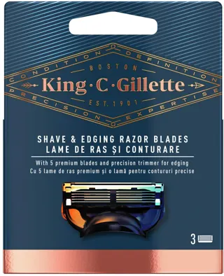 DOPUNA ZA BRIJAČ KING C EDGE BLADES 3CT GILLETTE