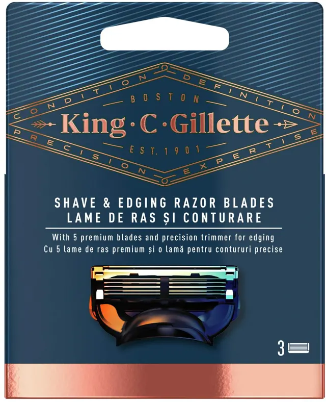 DOPUNA ZA BRIJAČ KING C EDGE BLADES 3CT GILLETTE GILLETTE