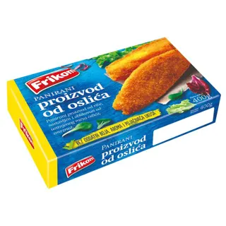 panirani proizvod od oslica 400g frikom