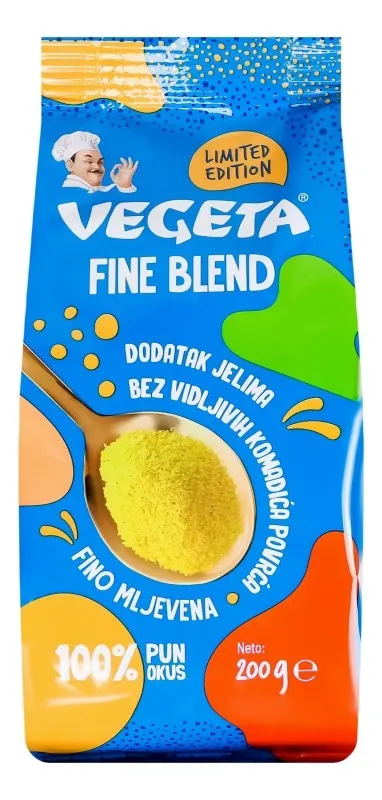 ZACIN VEGETA FINO MLEVENA 200gr PODRAVKA