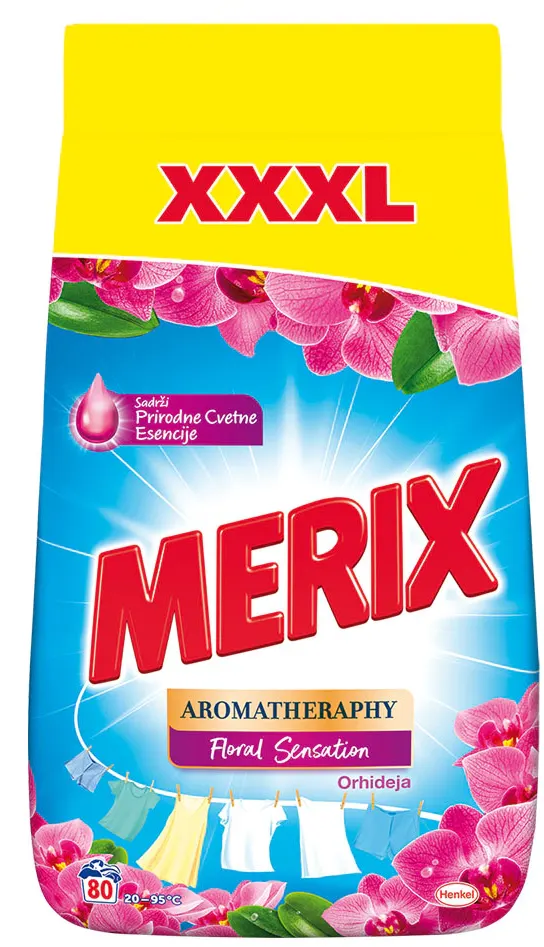 MERIX POWDER AT ORHIDEJA 80 PRANJA/7,2KG MERIX