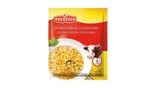 Supa govedja sa zezdicama Podravka 52g